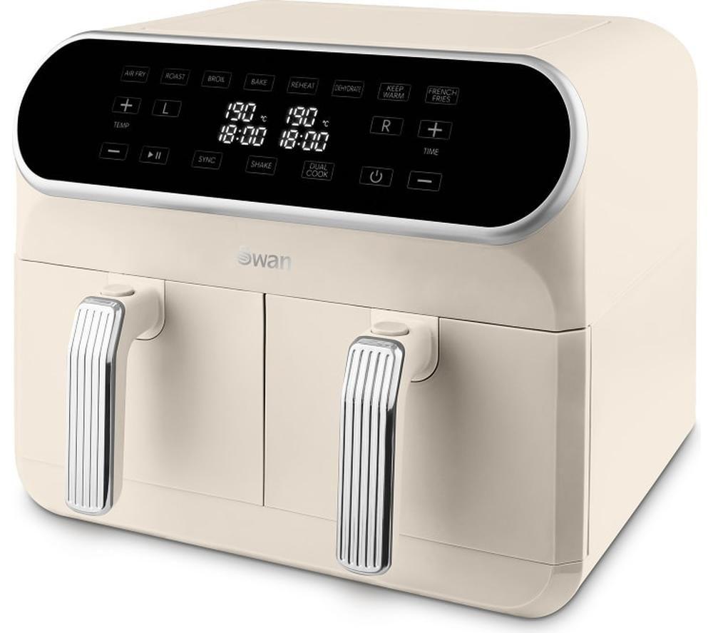 SWAN Retro SD10519C Air Fryer - Cream
