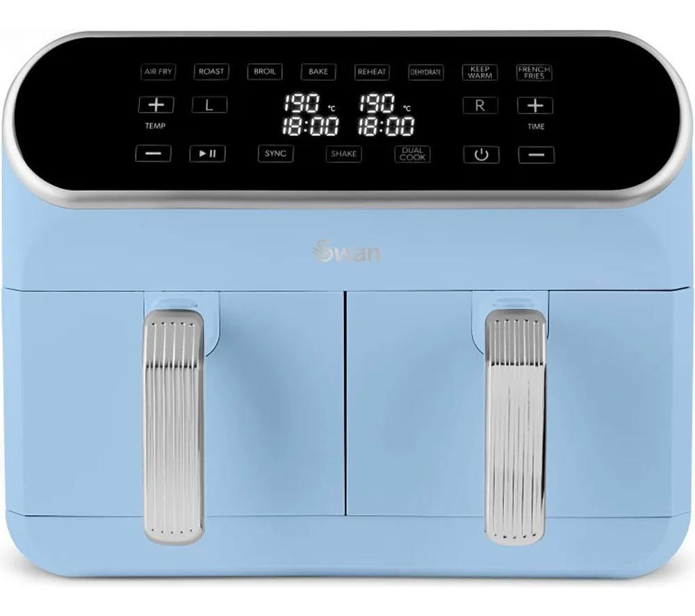 SWAN Retro SD10519BLU Air Fryer - Blue