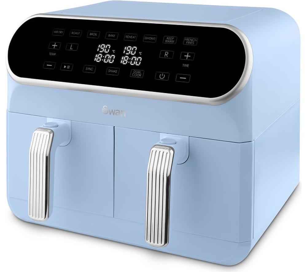 SWAN Retro SD10519BLU Air Fryer - Blue