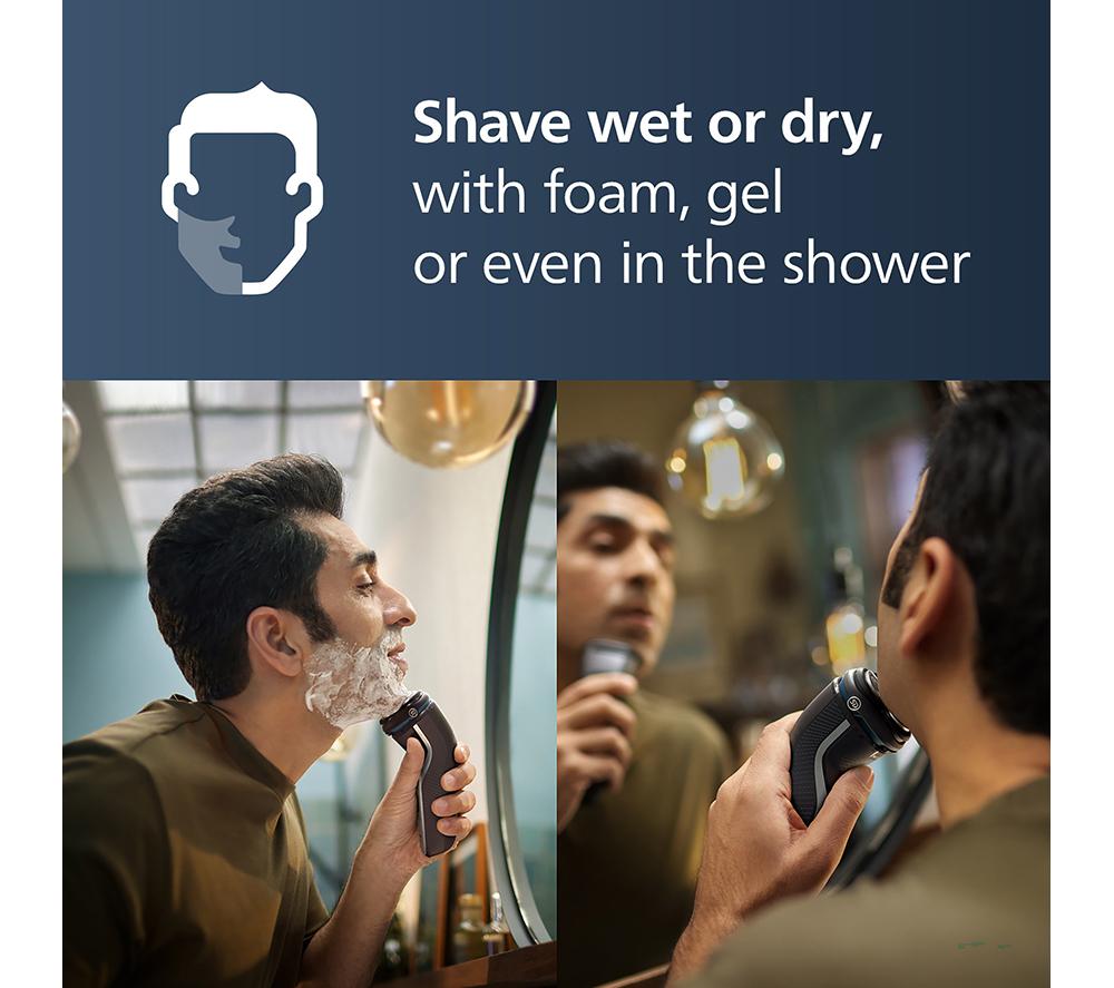 PHILIPS Series 3000 S3143/00 Wet & Dry Rotary Shaver - Silver