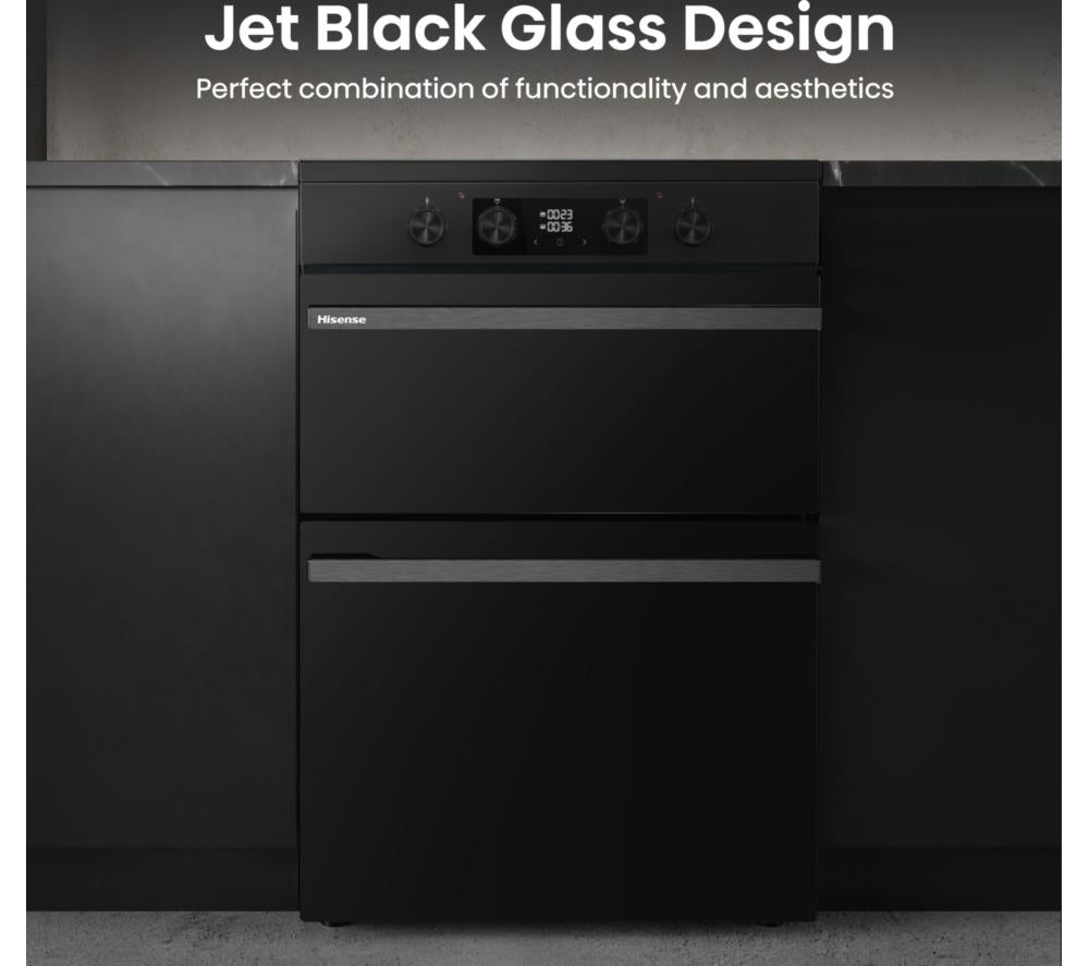 Cocina de inducción eléctrica HISENSE Hi6 Max 80/50L HDCEIT6C20B de 60 cm - Negra