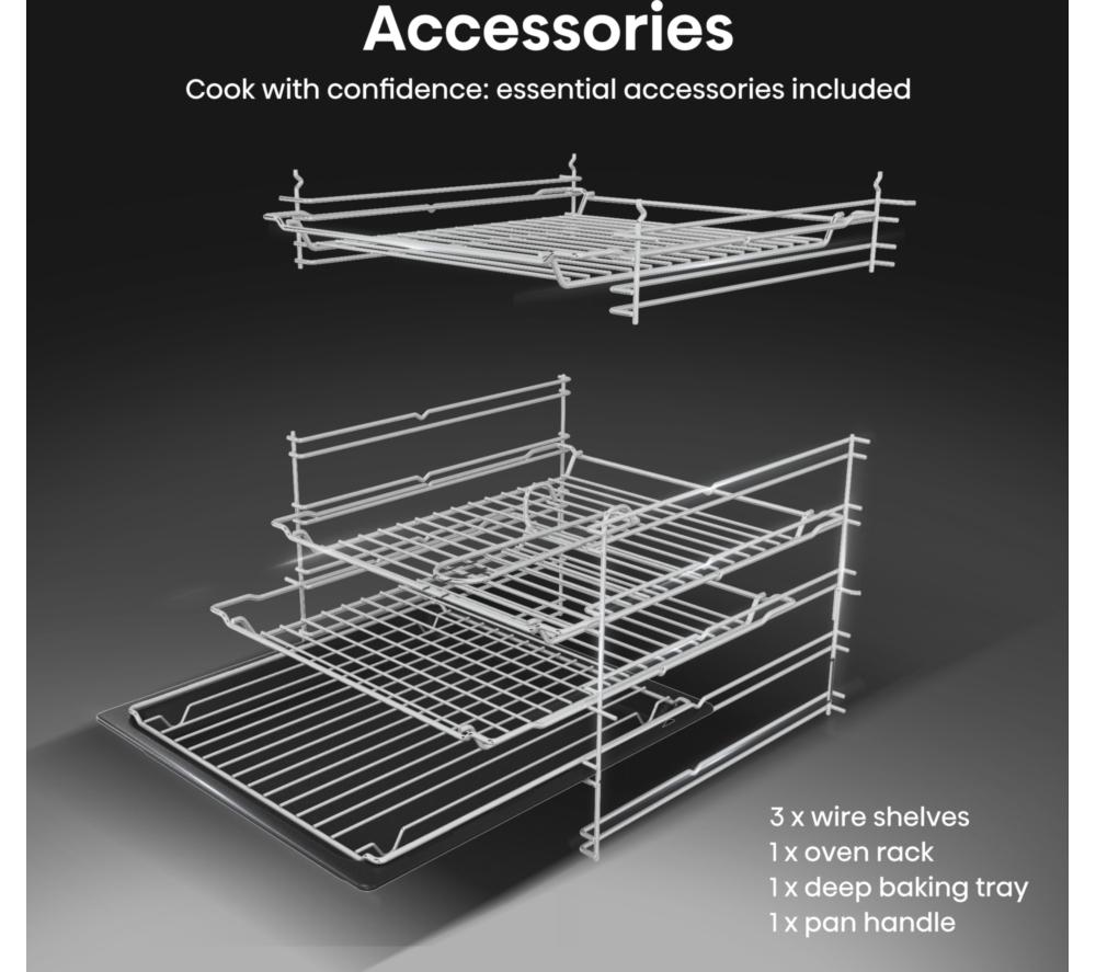 Cocina de inducción eléctrica HISENSE Hi6 Max 80/50L HDCEIT6C20B de 60 cm - Negra