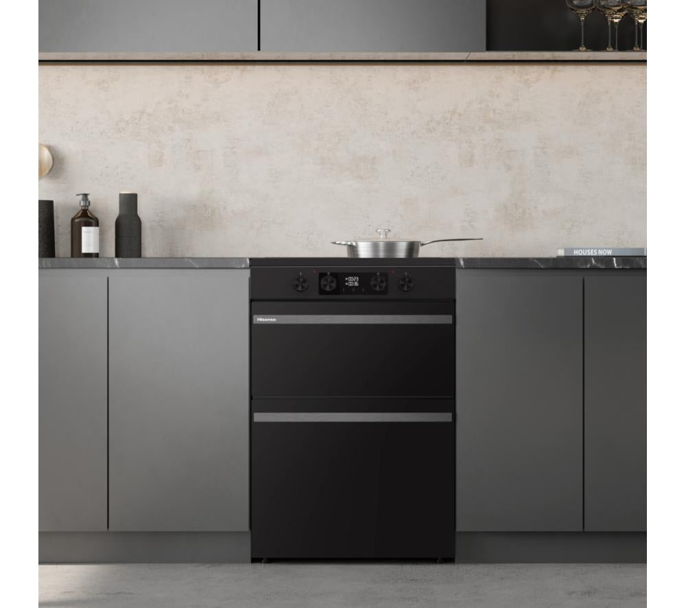 Cocina de inducción eléctrica HISENSE Hi6 Max 80/50L HDCEIT6C20B de 60 cm - Negra