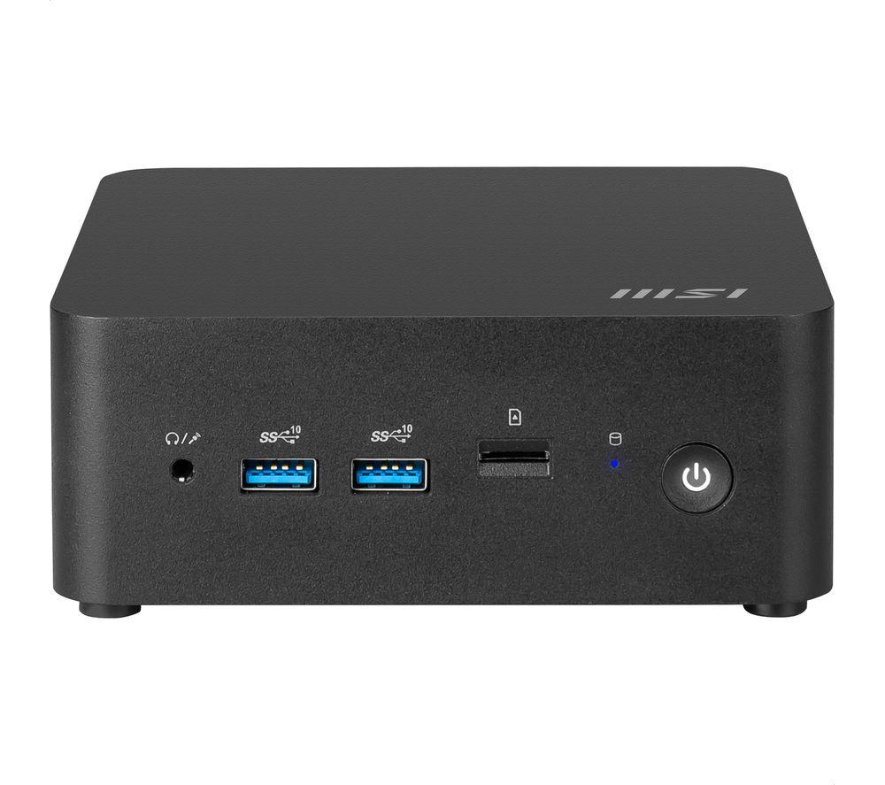 MSI Cubi NUC 1M Mini Desktop PC - Intel® Core™ 3, 512 GB SSD, Black