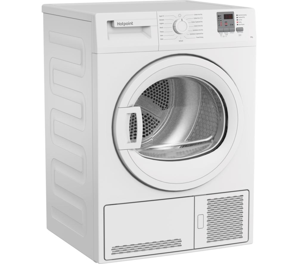 Secadora de condensación Hotpoint C HD C82 WWGD UK de 8 kg - Blanca