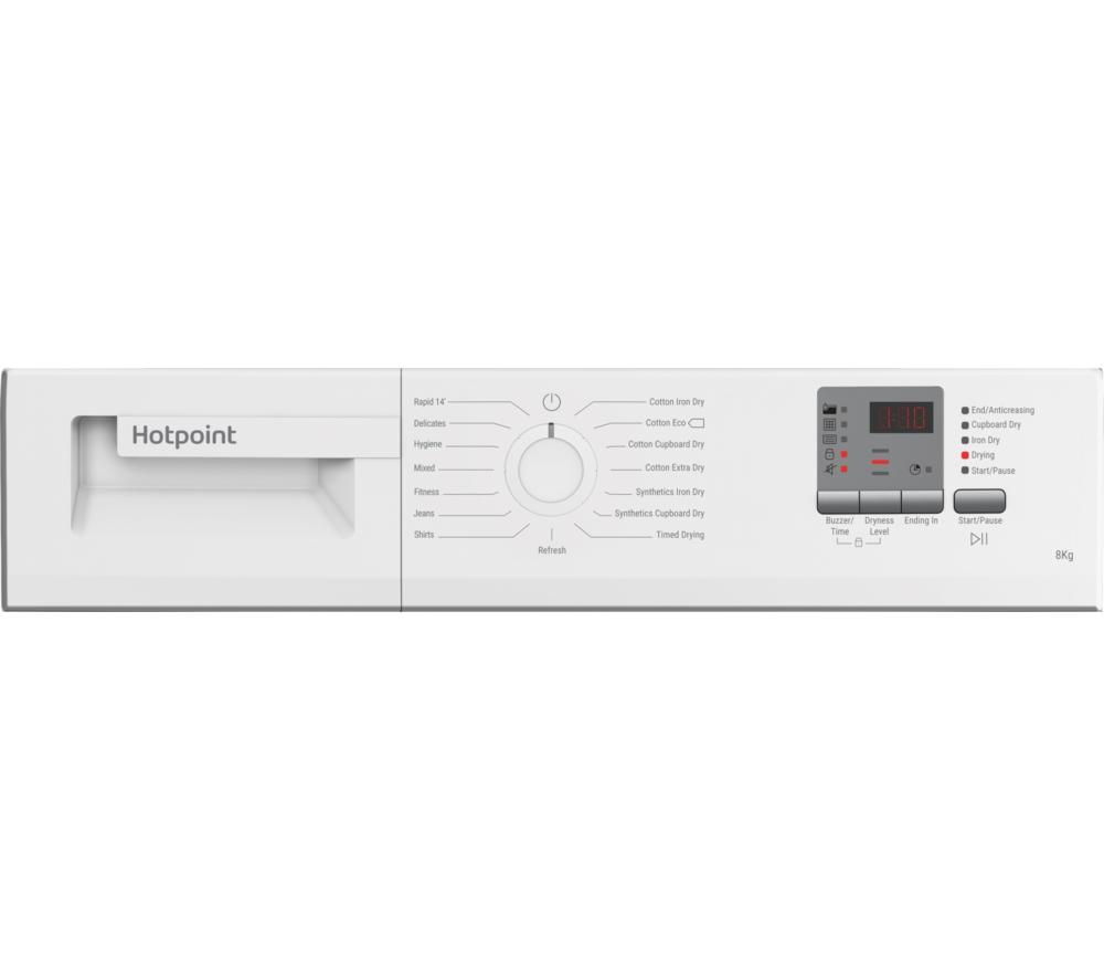 Secadora de condensación Hotpoint C HD C82 WWGD UK de 8 kg - Blanca