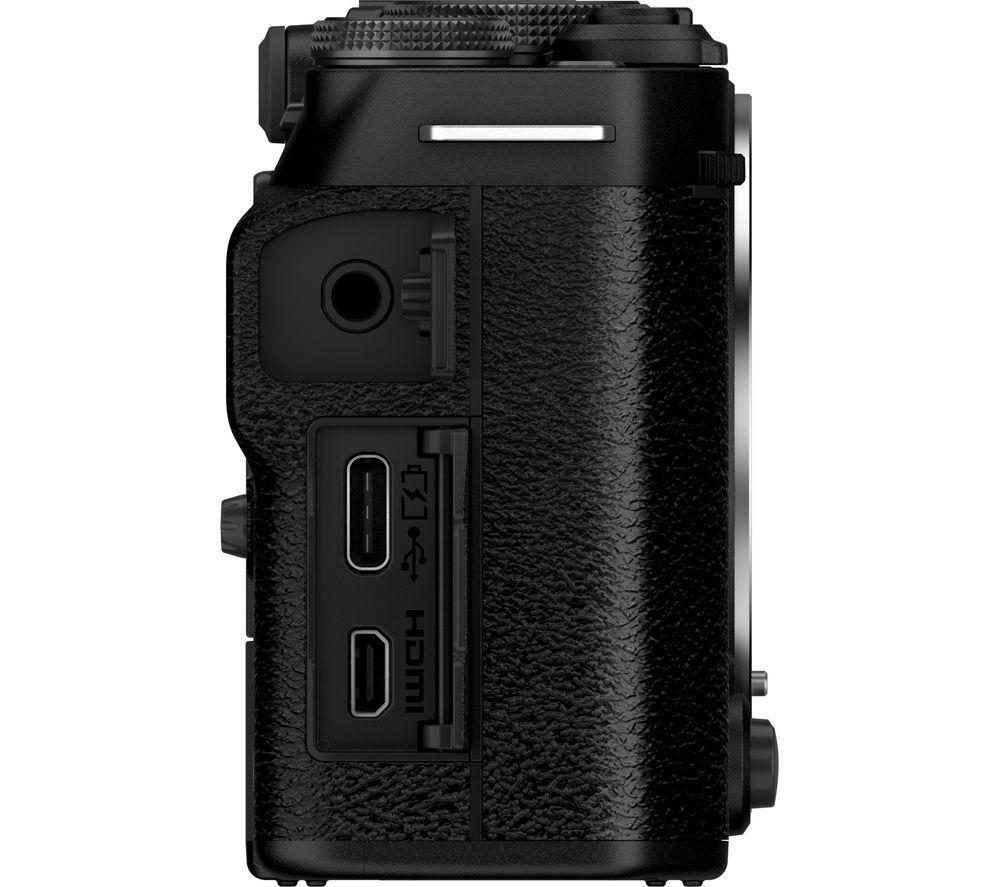 FUJIFILM X-M5 Mirrorless Camera with FUJINON XC 15-45 mm f/3.5-5.6 OIS PZ Lens - Black