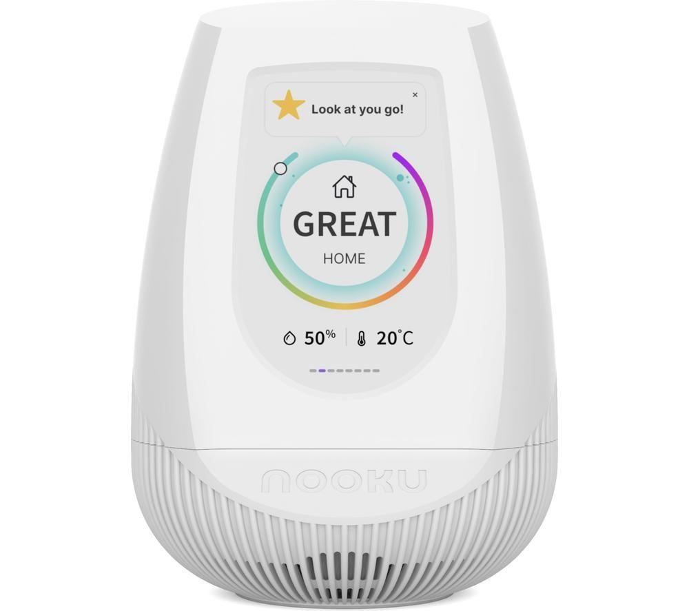 NOOKU Fusion Smart Air Quality Sensor - White