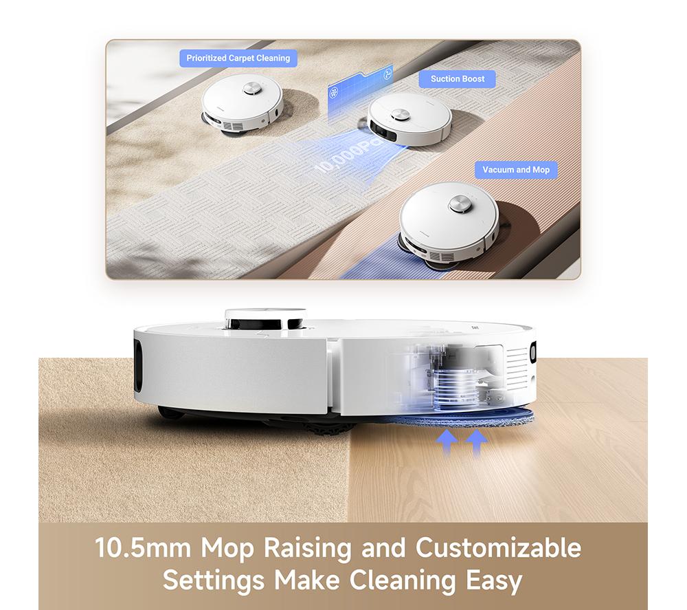 Robot Aspirador DREAME L10s Ultra Gen2 - Blanco