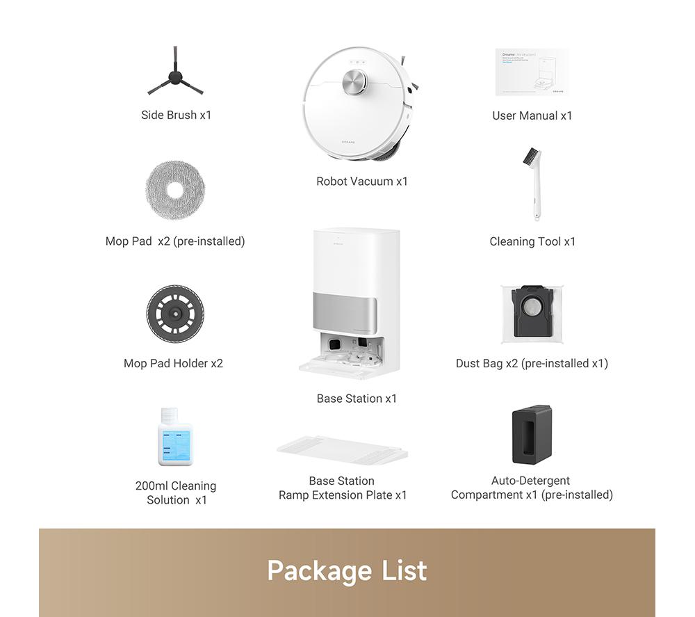 Robot Aspirador DREAME L10s Ultra Gen2 - Blanco
