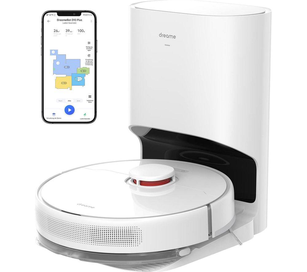 DREAME D10 Plus Gen 2 Smart Robot Vacuum Cleaner - White