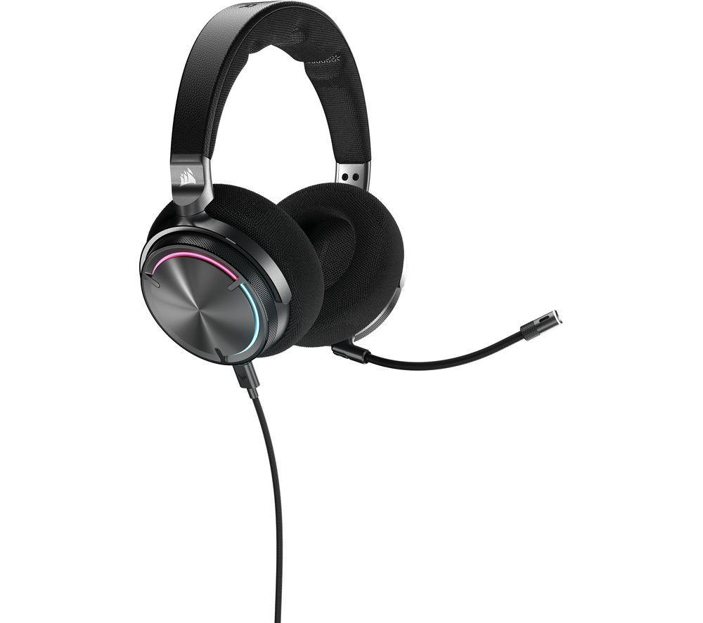 CORSAIR Virtuoso Max kabelloses Gaming-Headset mit Geräuschunterdrückung – Carbon