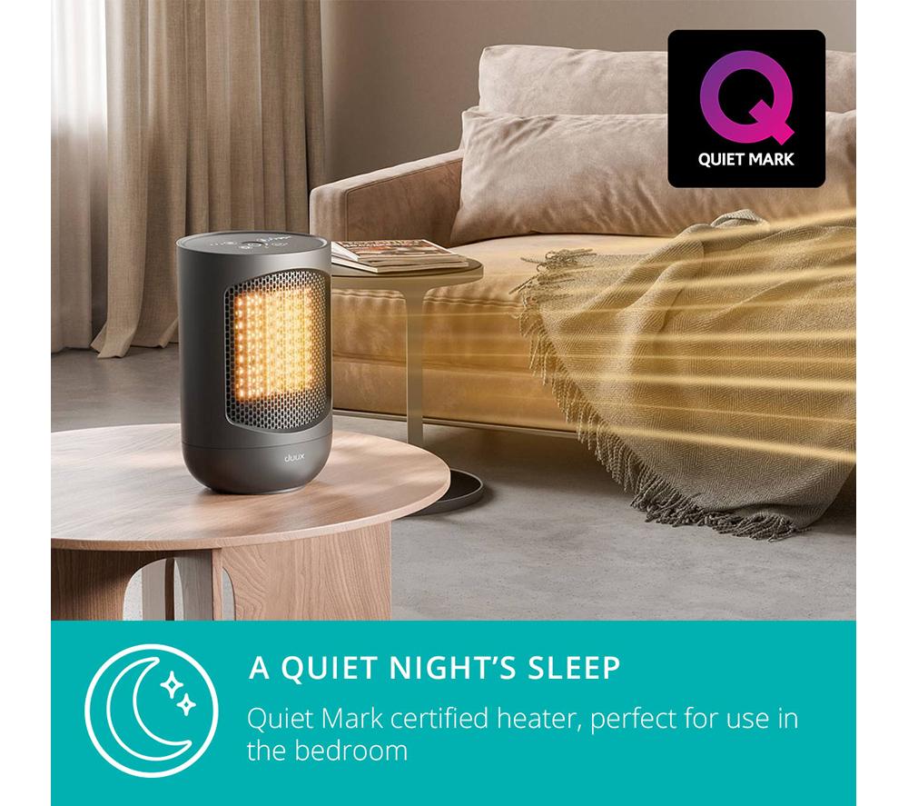 DUUX Zone DXCH41UK Hot & Cool Personal Fan Heater - Black