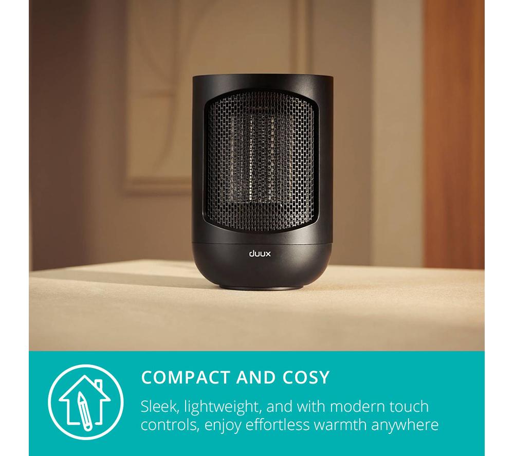 DUUX Zone DXCH41UK Hot & Cool Personal Fan Heater - Black
