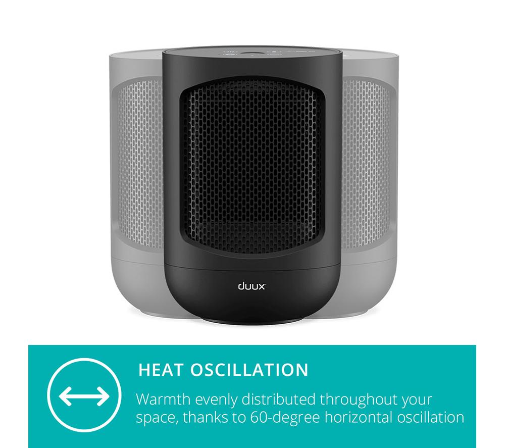 DUUX Zone DXCH41UK Hot & Cool Personal Fan Heater - Black