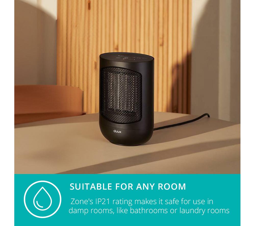 DUUX Zone DXCH41UK Hot & Cool Personal Fan Heater - Black