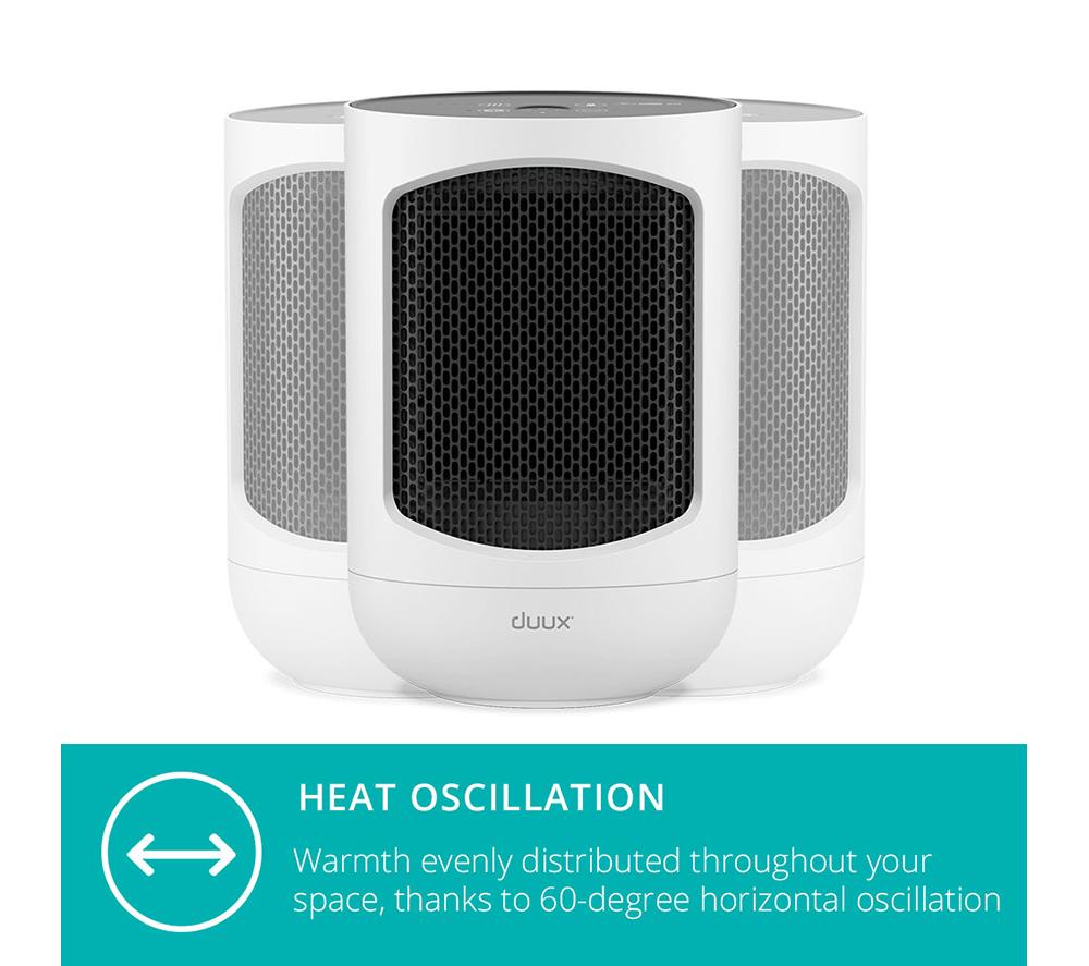 Ventilador y Calentador Personal DUUX Zone DXCH43UK Hot & Cool - Blanco
