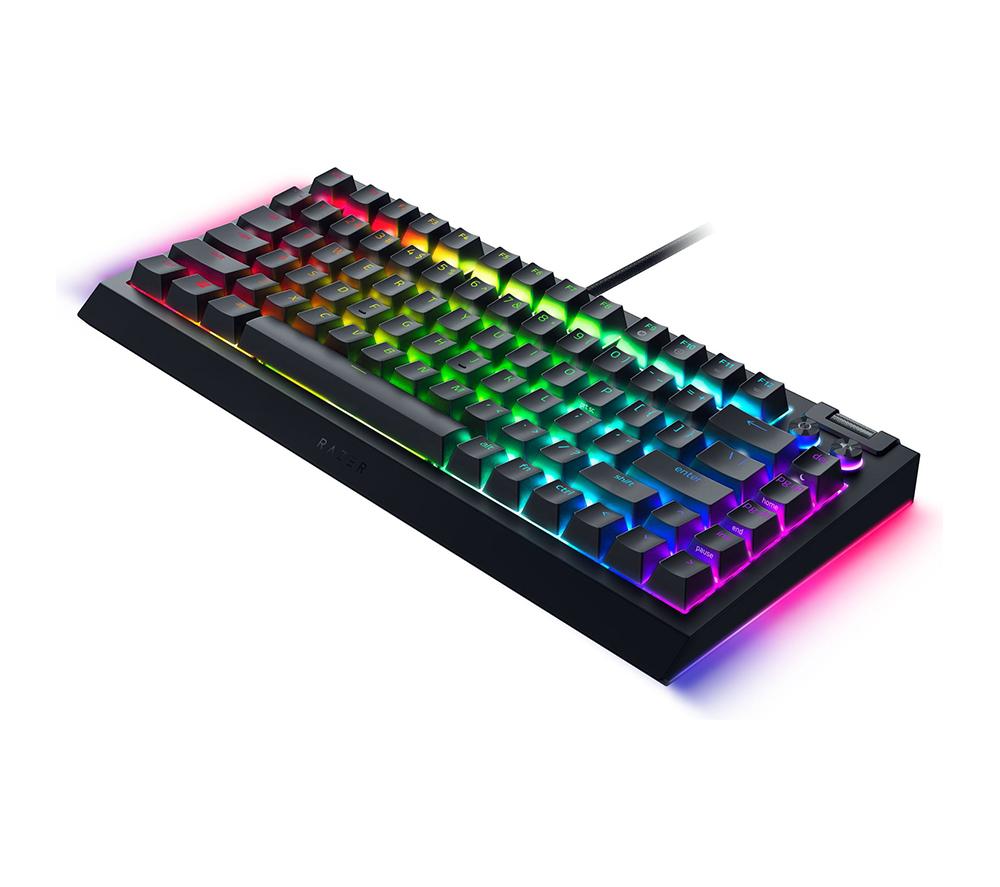 RAZER BlackWidow V4 Pro 75% Mechanical Gaming Keyboard - Black, US Layout