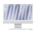 APPLE iMac 4.5K 24" (2024) - M4, 256 GB SSD, Nano‑texture glass, Silver