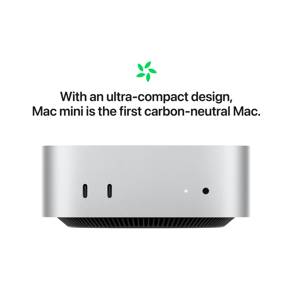 APPLE Mac mini (2024) - M4, 512 GB SSD, RAM 24 GB Silver