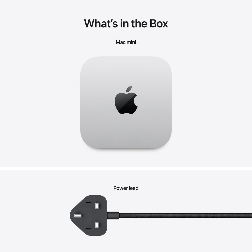 APPLE Mac mini (2024) - M4, 512 GB SSD, RAM 16 GB, Silver