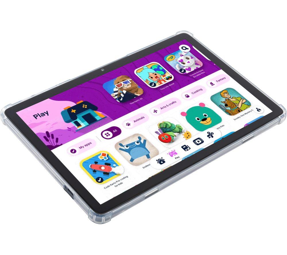 ENTITY G10 XM Metal 10.1" Tablet with Bumper Case - 32 GB, Grey