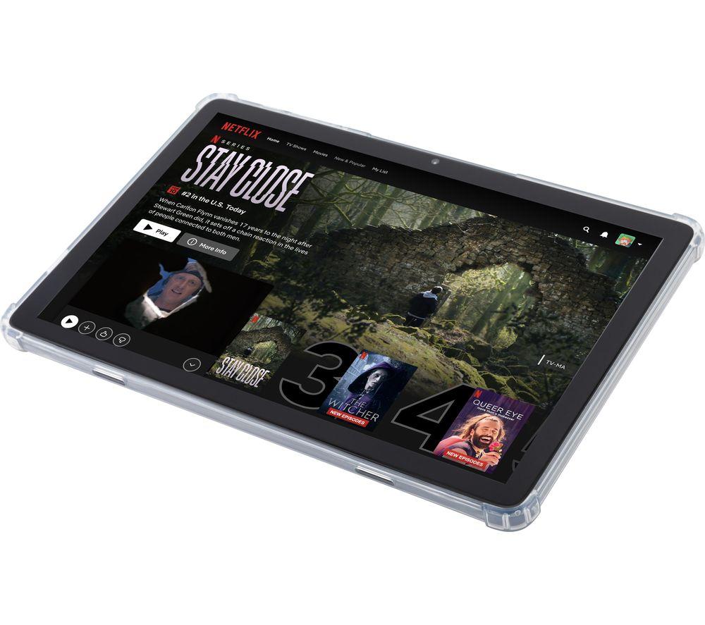 ENTITY G10 XM Metal 10.1" Tablet with Bumper Case - 32 GB, Grey