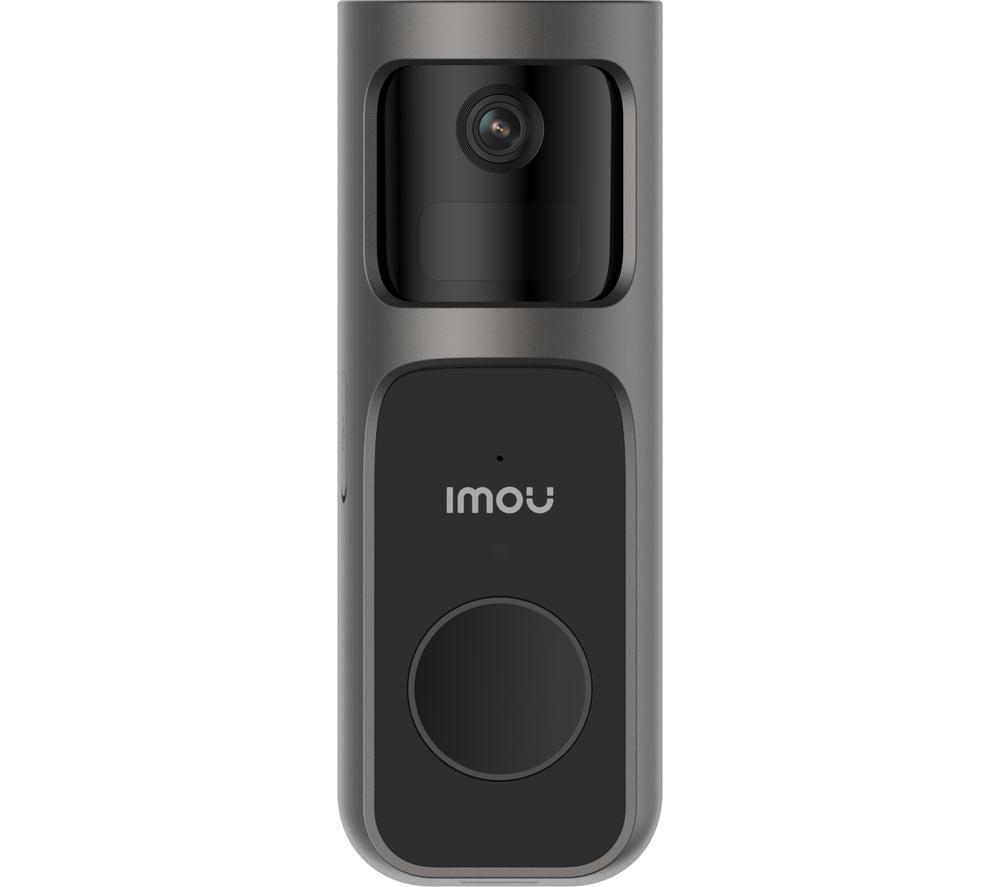 IMOU 2S 2K Quad HD Video Doorbell with Chime - Black