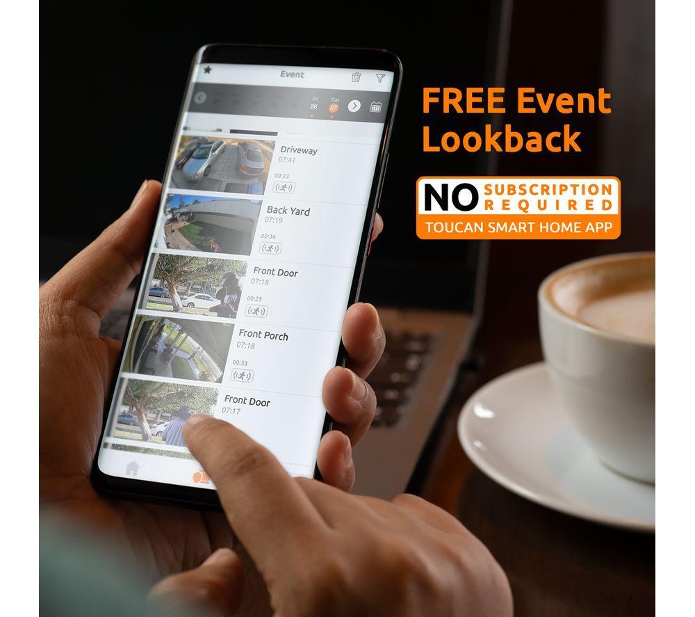 TOUCAN V3 1296p WLAN Video-Türklingel & Gong