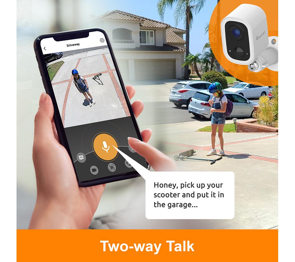 TOUCAN Quad HD Wireless Security Camera S4 - White
