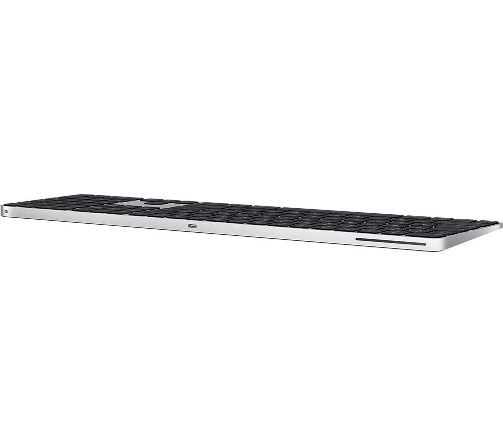 Teclado inalámbrico Apple Magic con Touch ID y teclado numérico - Negro