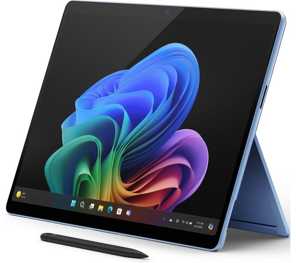 MICROSOFT 13" Surface Pro OLED, Copilot+ PC - Snapdragon X Elite, 512 GB SSD, Sapphire