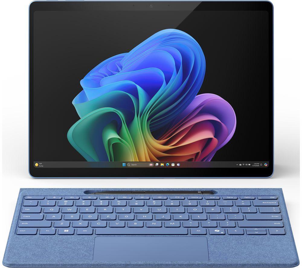 MICROSOFT 13" Surface Pro, Copilot+ PC - Snapdragon X Plus, 512 GB SSD, Sapphire