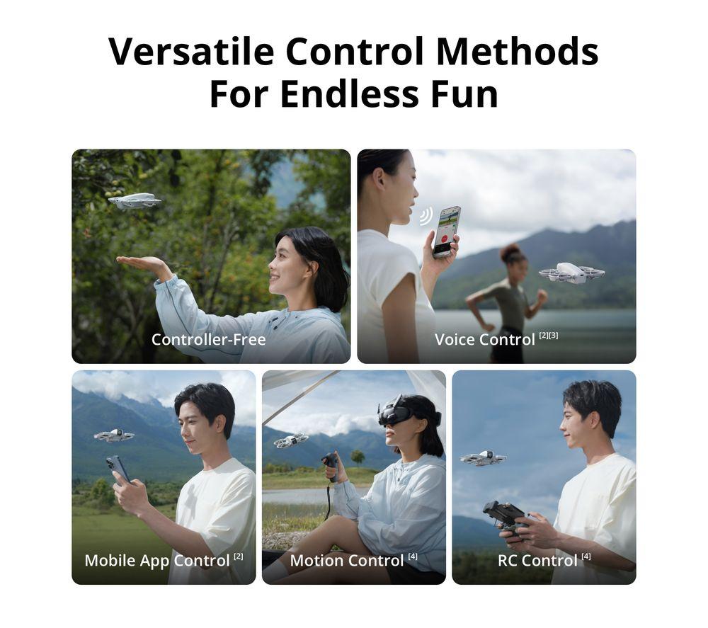 DJI Neo Motion Fly More Combo with RC Motion 3 Controller - Grey