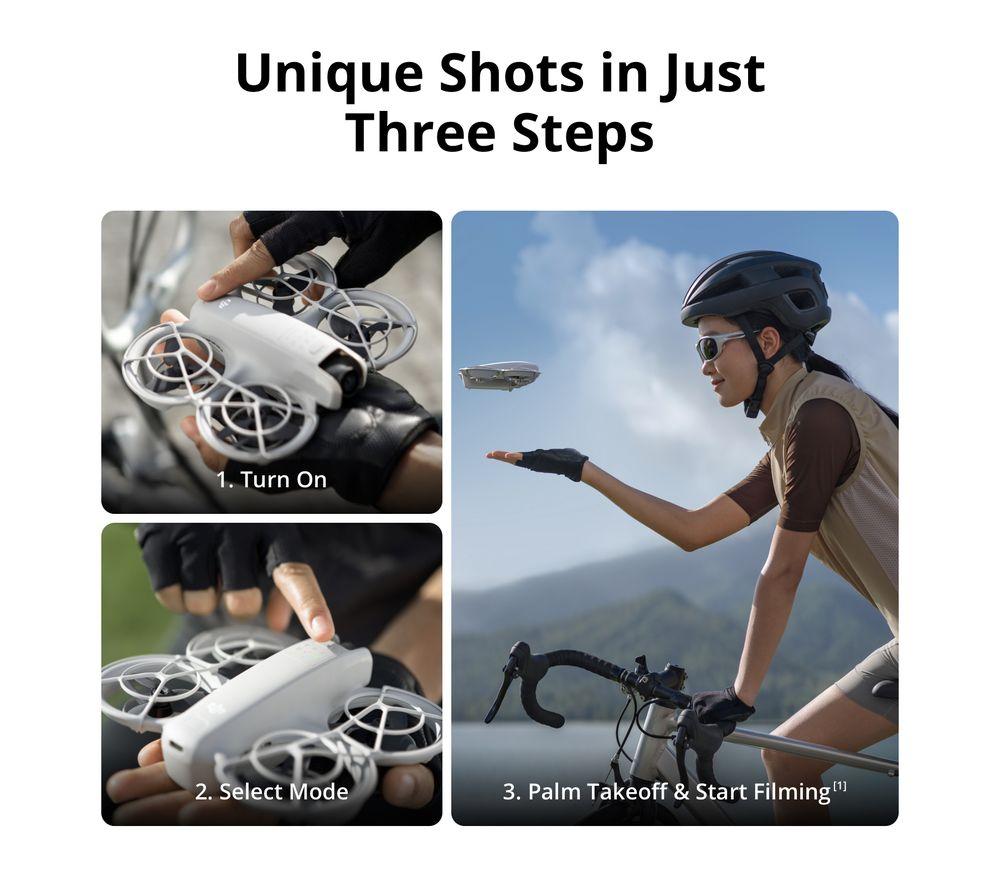 DJI Neo Motion Fly More Combo with RC Motion 3 Controller - Grey