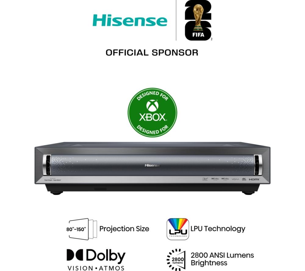 Proyector de TV láser HISENSE PX3TUK Smart 4K Ultra HD
