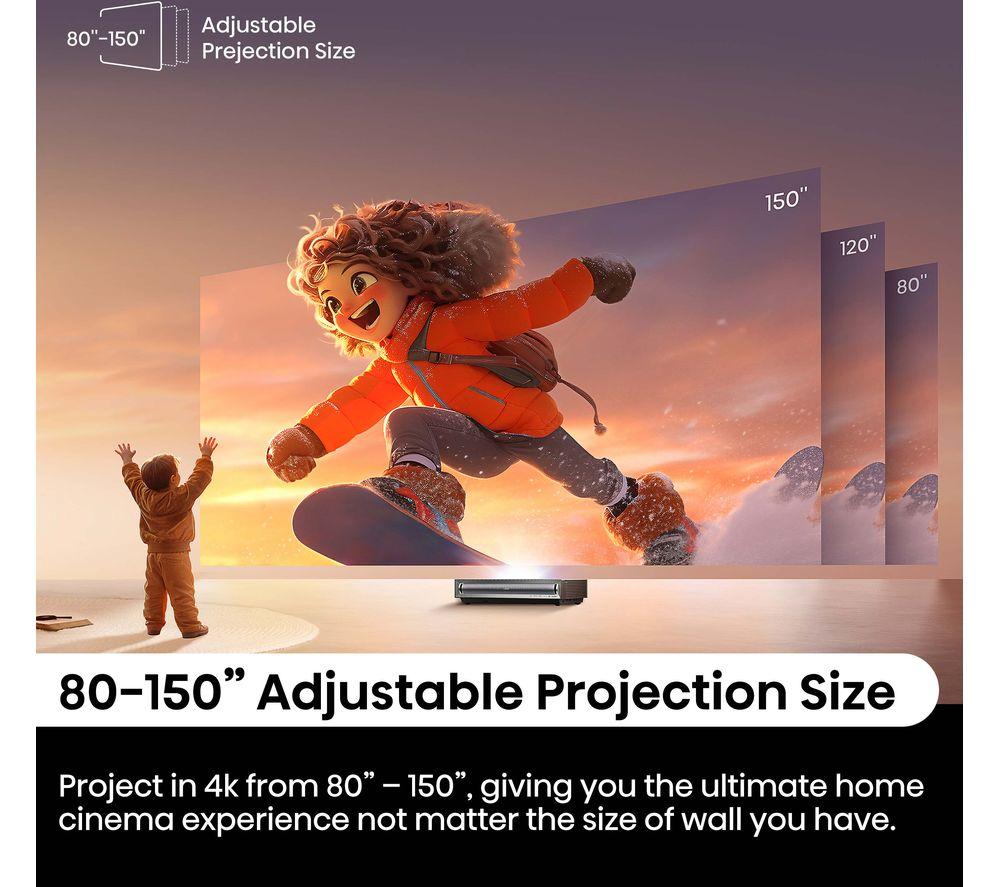 Proyector de TV láser HISENSE PX3TUK Smart 4K Ultra HD