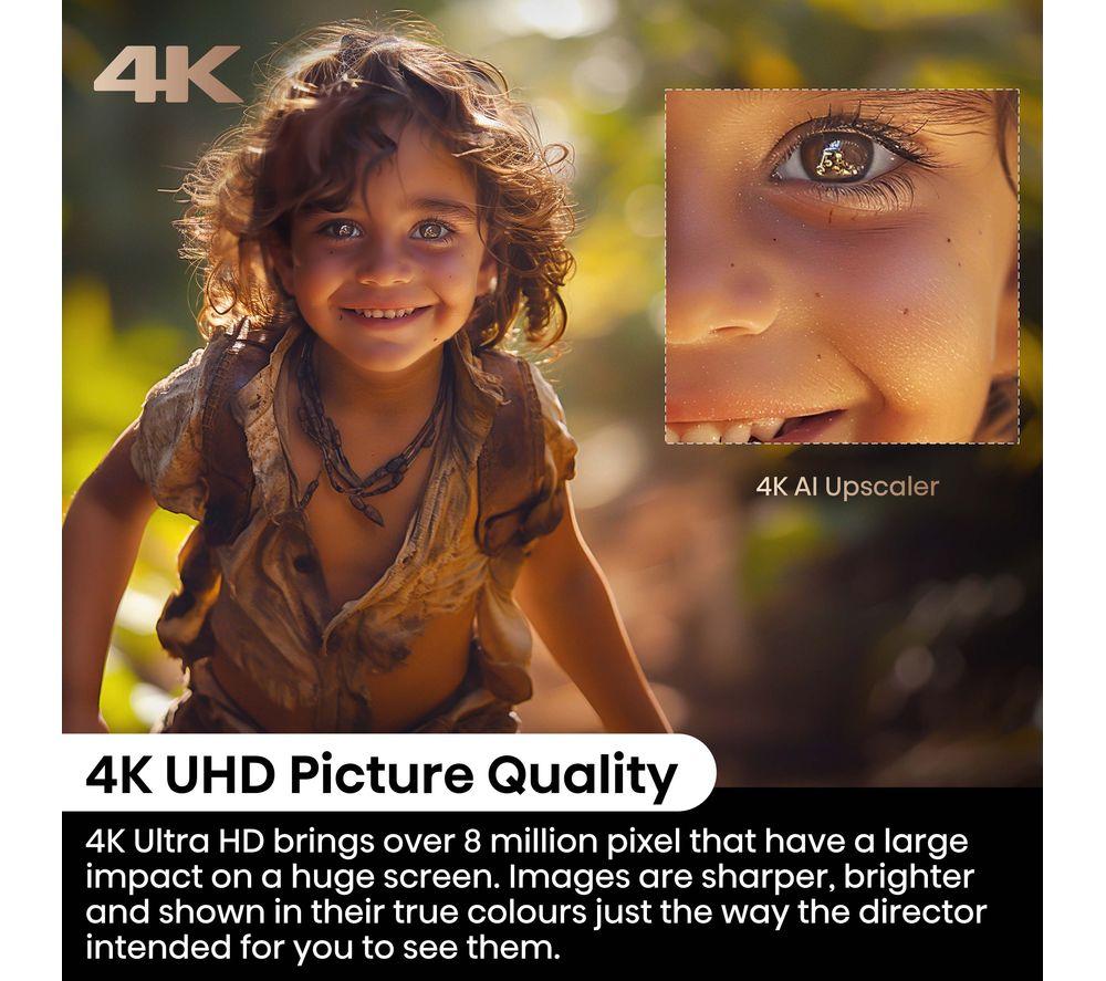Proyector de TV láser HISENSE PX3TUK Smart 4K Ultra HD