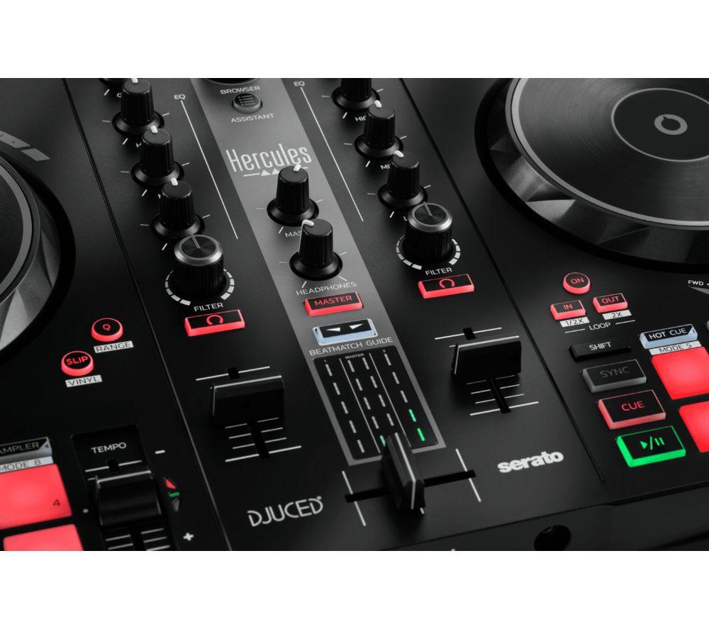 Controlador de audio HERCULES DJ Control Inpulse 300 MK2 - Negro