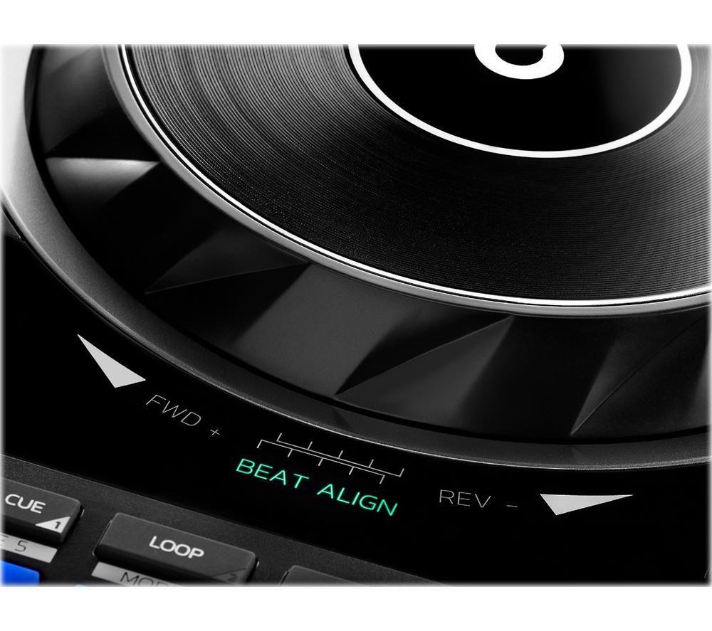 Controlador de audio Hercules DJ Control Inpulse 500 - Negro