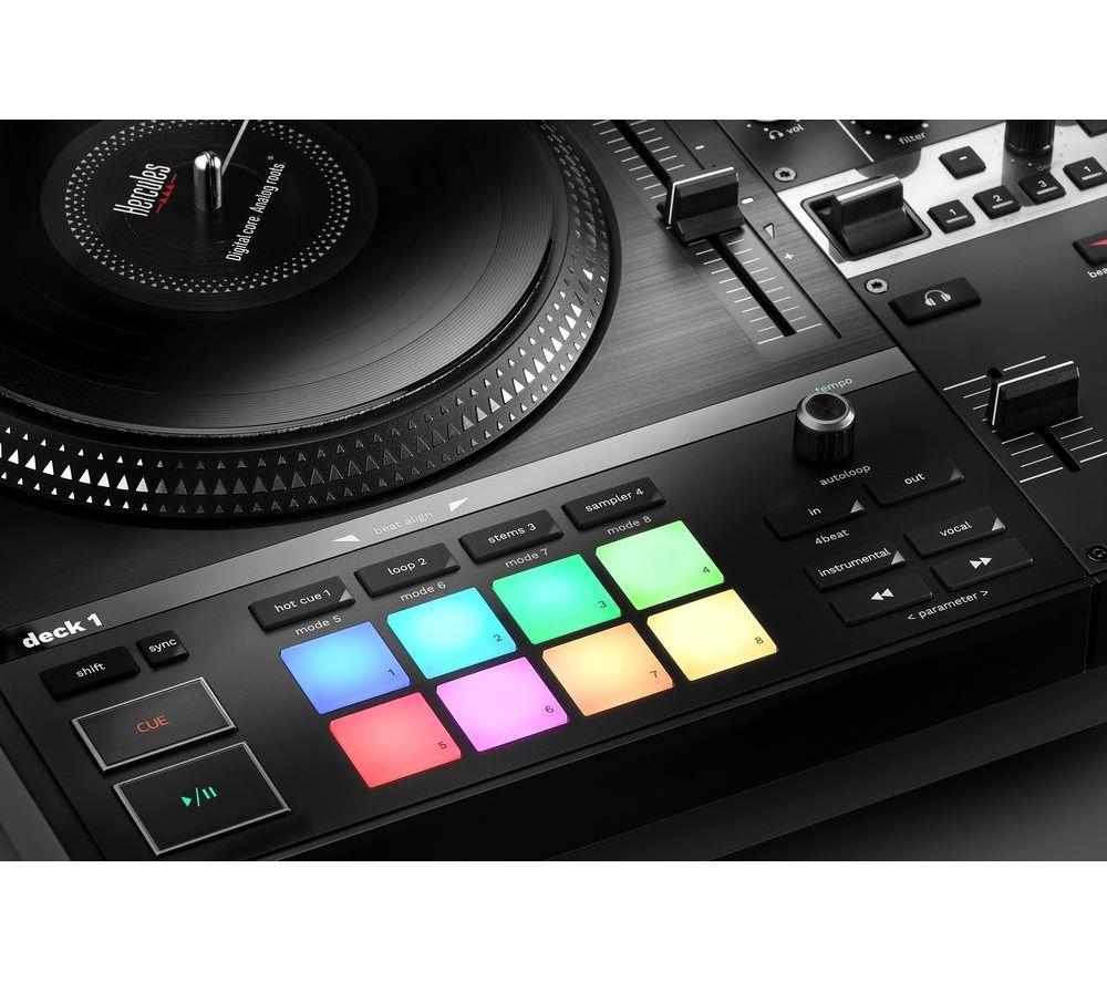 Controlador de audio HERCULES DJ Control Inpulse T7 - Negro