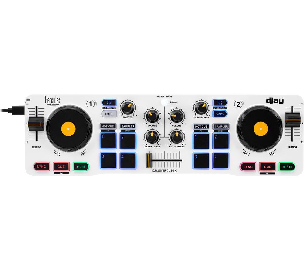 HERCULES DJControl Mix - White