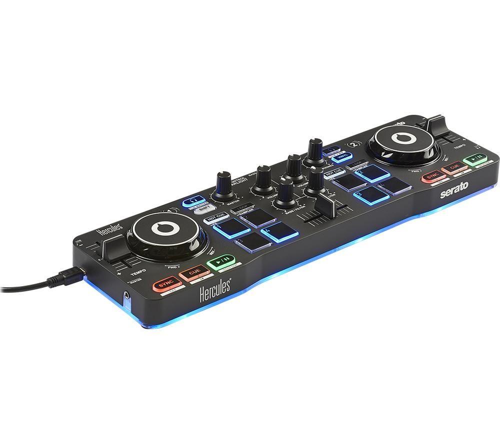 HERCULES DJControl Starlight Audio Controller - Black