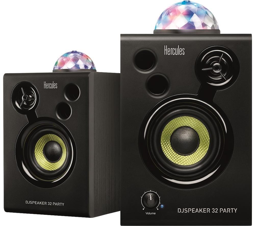 HERCULES DJSpeaker 32 Party Speakers - Black