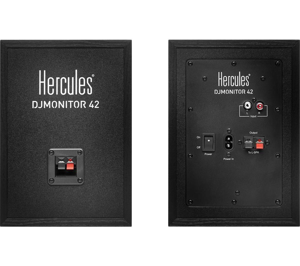HERCULES DJ Monitor 42 Speakers - Black