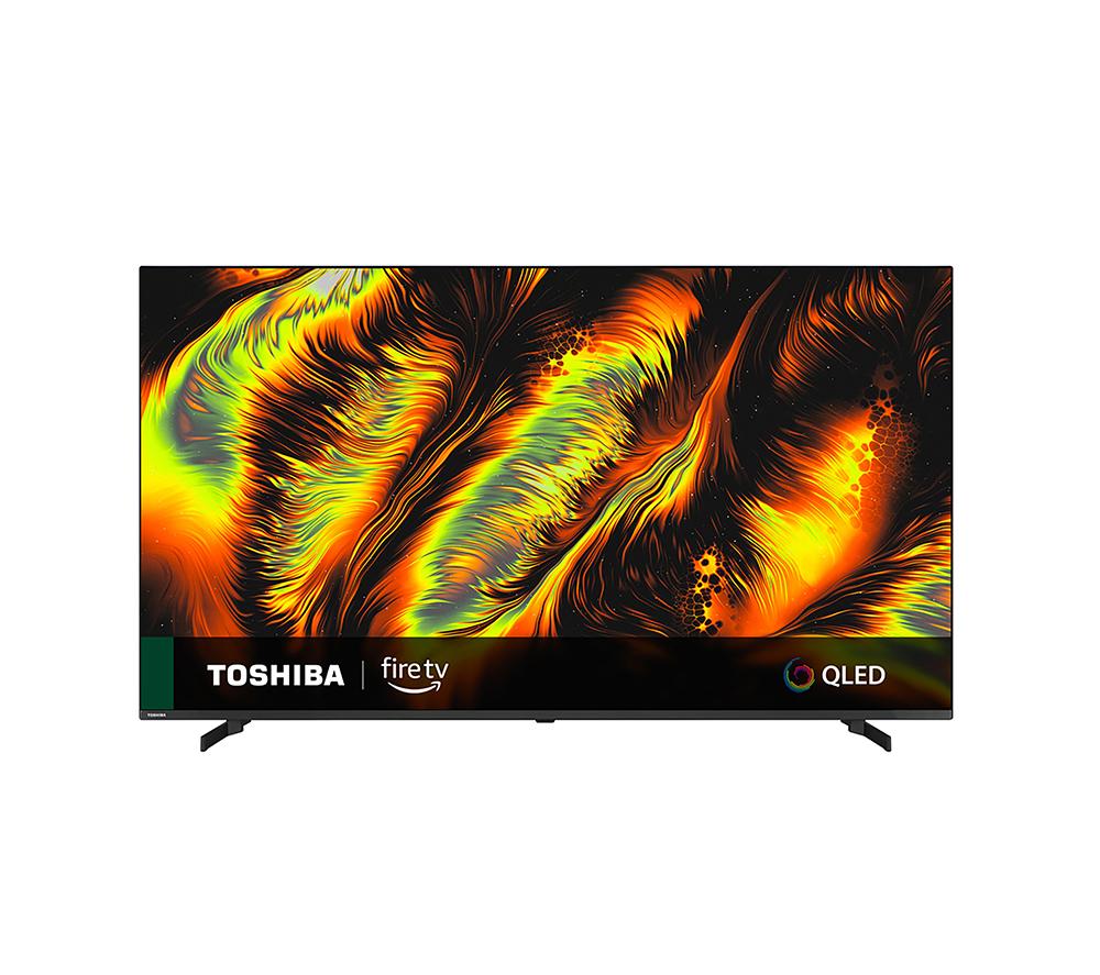 TOSHIBA Fire TV 70QF5D53DB 70" 4K Ultra HD HDR QLED TV with Alexa