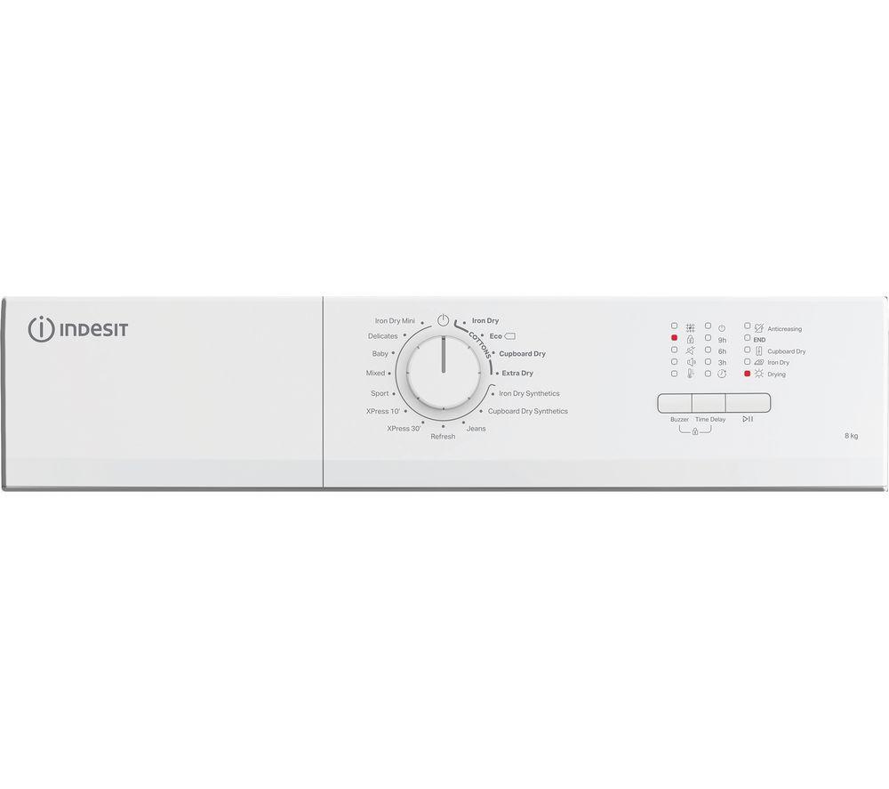 Secadora de condensación INDESIT C YD A81 WWGL UK de 8 kg - Blanca