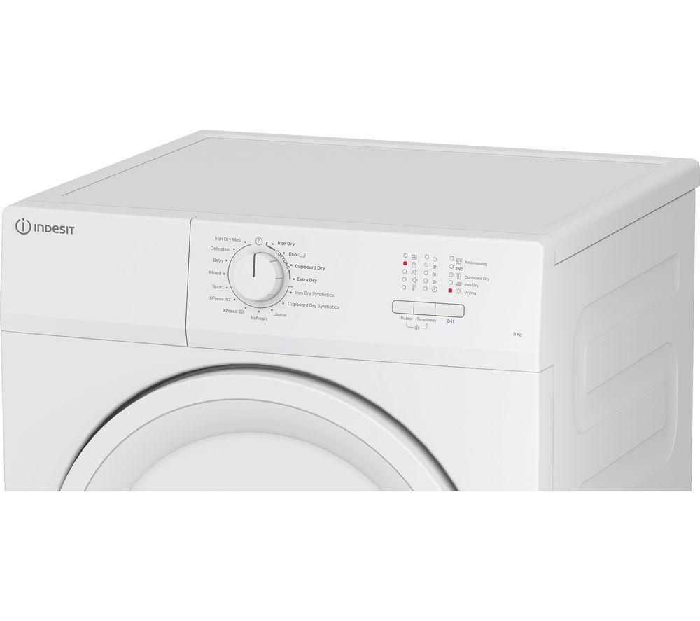 Secadora de condensación INDESIT C YD A81 WWGL UK de 8 kg - Blanca