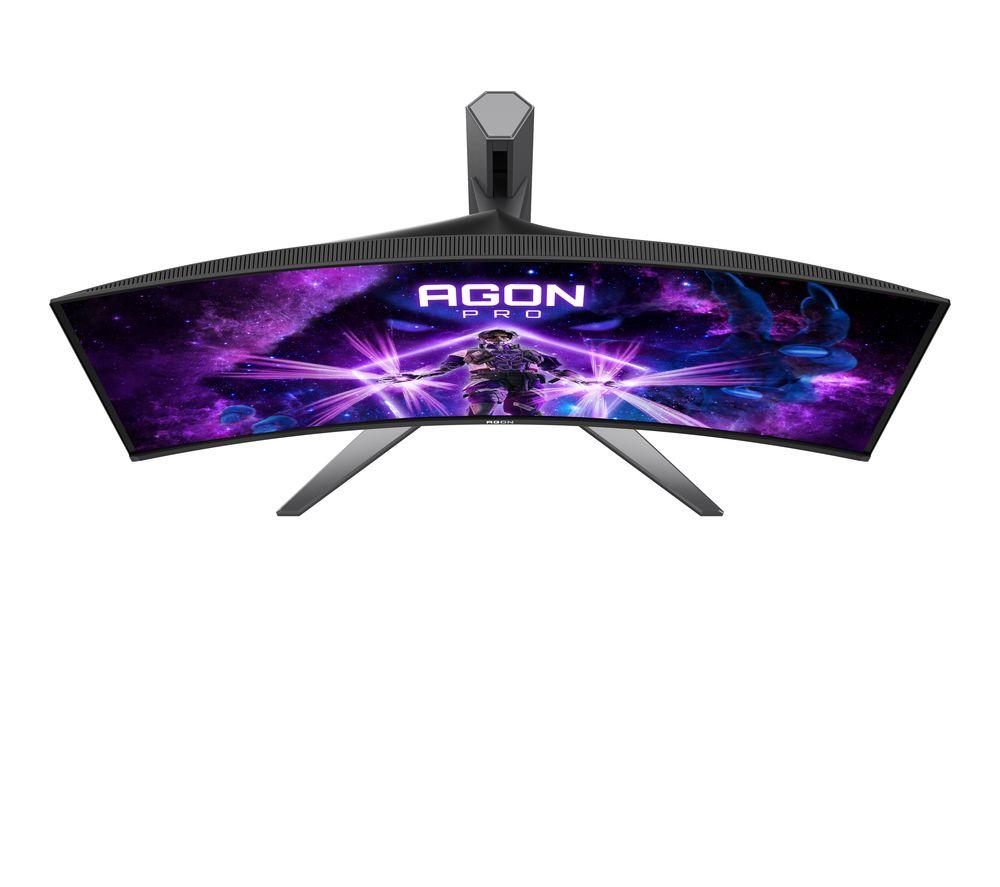 AOC AGON PRO AG346UCD Wide Quad HD 34" Curved OLED Gaming Monitor - Black