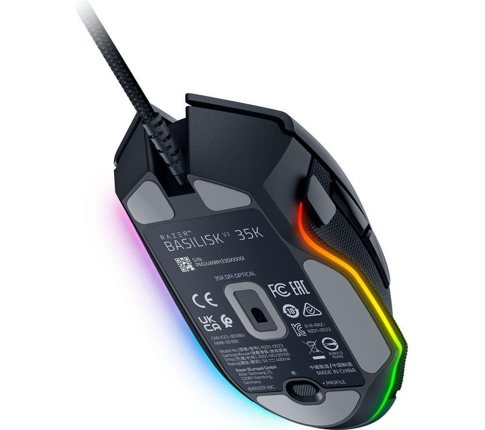 RAZER Basilisk V3 35K RGB Optical Gaming Mouse